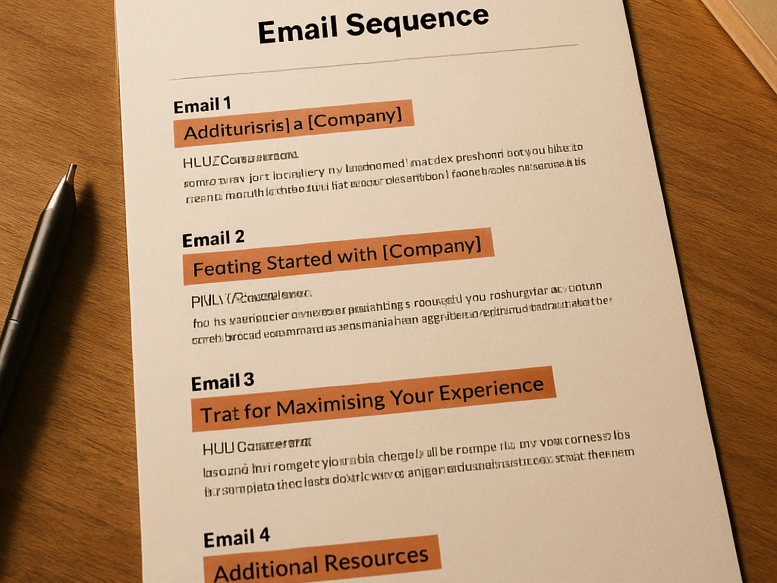 Email Copy & Sequences