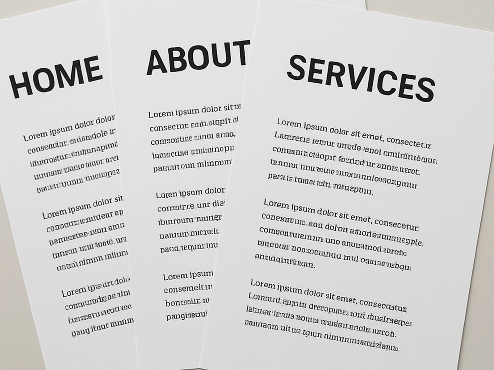 Website Copy Package